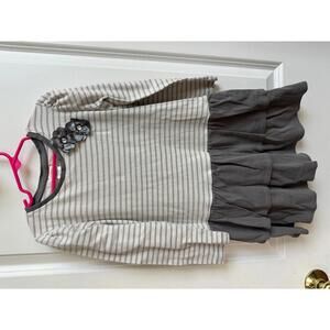 7 Gymboree Gray Sparkle‎ Dress
